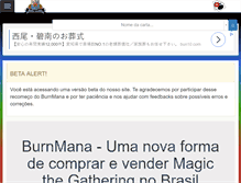Tablet Screenshot of burnmana.com